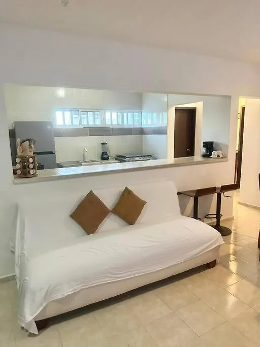 Isla Mujeres Departamento, Hasta Para 6 Personas. 0*, Isla Mujeres