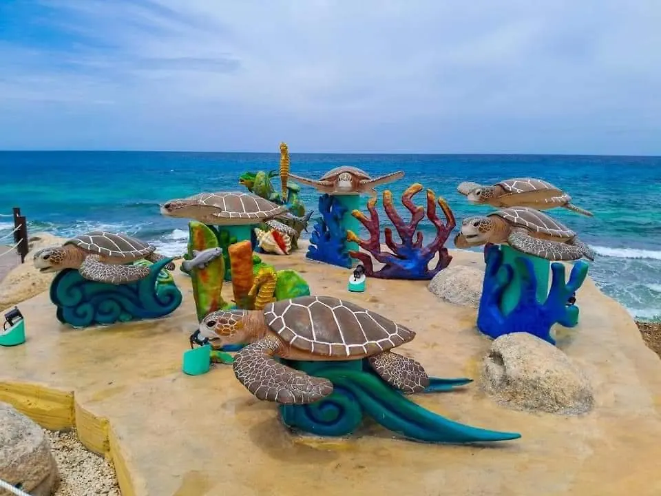 Isla Mujeres Departamento, Hasta Para 6 Personas. contacts